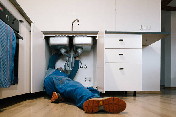 Professional Leak Detection technician working in Montrose, VA